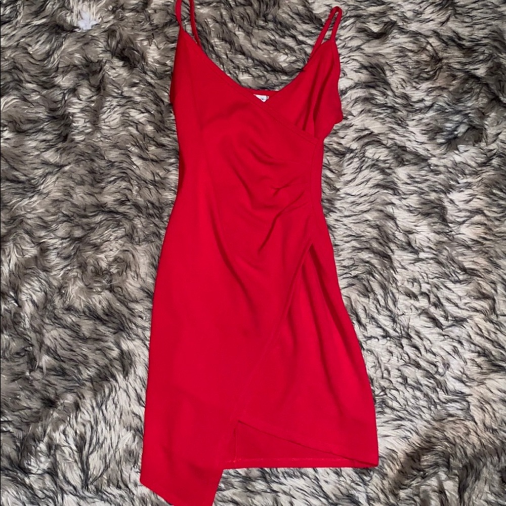 Red dress